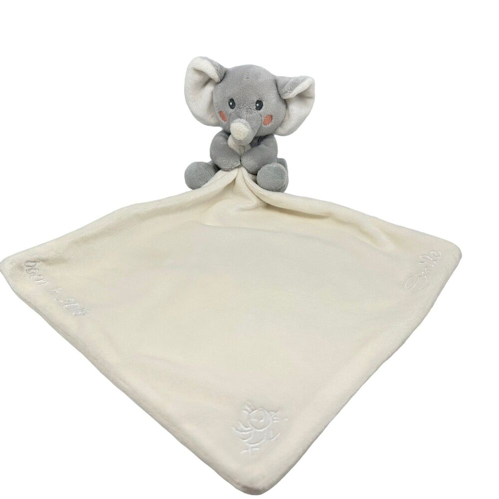 2019 Althans Club Elephant Baby Lovey Cream Security Blanket Germany 9x9 inch